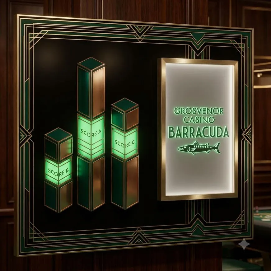Grosvenor Casino Barracuda homepage overview